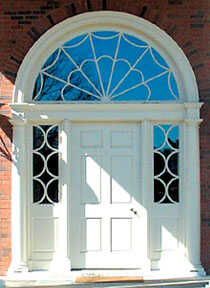 Colonial-Style Front Door